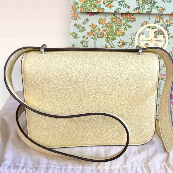 AUTH BRAND NEW Tory Burch Small Eleanor Pebbled Convertible Shoulder Bag $648 - Picture 6 of 17